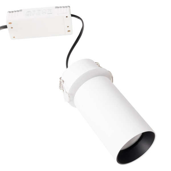 Regulowany wpust sufitowy HALO H0126 Maxlight LED 9W 3000K biały czarny