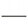 Lampa wisząca  nowoczesna PURE-LUME antracyt LED 76W 2700-5000K podłużna listwa do salonu 2738-13