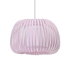 Sypialniana lampa wisząca AGORA AZ6645 ażurowa różowa