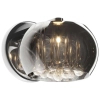 Kinkiet ścienny CRYSTAL W0076-01D-F4FZ szklany glamour z kryształkami chrom