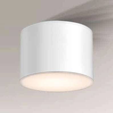 Plafon LAMPA sufitowa SUWA 7720 Shilo metalowa OPRAWA natynkowa IP44 biała