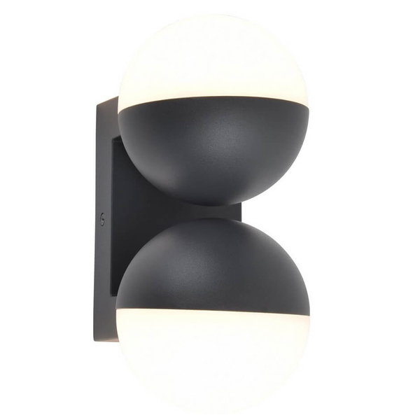 Podwójna lampa zewnętrzna LOOMA 5138003118 LED 7,8W 3000K IP54 biała szara