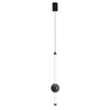 Wisząca lampa kamienna VERDES P0611 LED 10W 3000K tuba czarna
