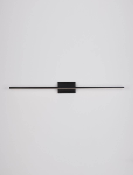 Minimalistyczna lampa ścienna HIDALGO LE42863 LED 28,5W 3000K czarna
