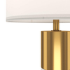 Lampka biurkowa Bianco Z030TL-01BS z abażurem biała