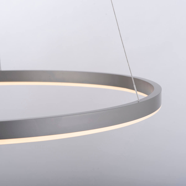 Zwisająca lampa RITUS 15394-95 Just Light LED 31,5W 3000K do salonu srebrna