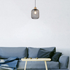 Metalowy zwis ażurowy Grendel 3131 czarna lampa wisząca do sypialni