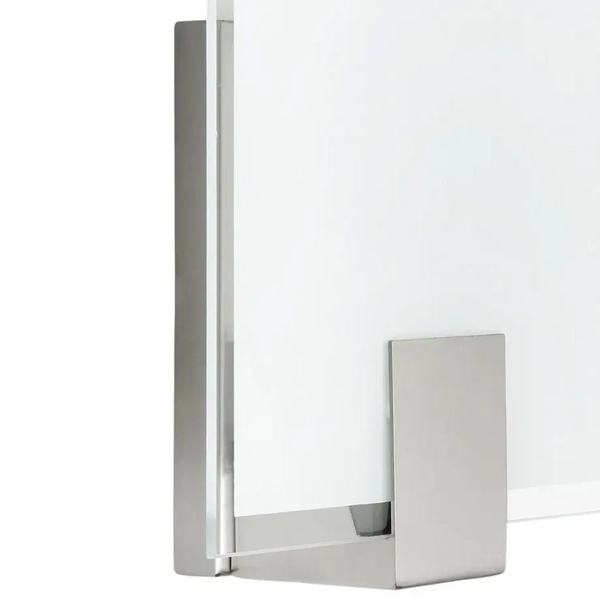 Kwadratowa lampa ścienna Sonian 90324/13 biała chrom