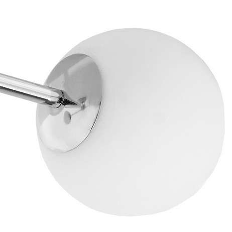 Modernistyczna LAMPA sufitowa ASTRA 10773403 Kaspa loftowa OPRAWA szklane kule balls chrom białe