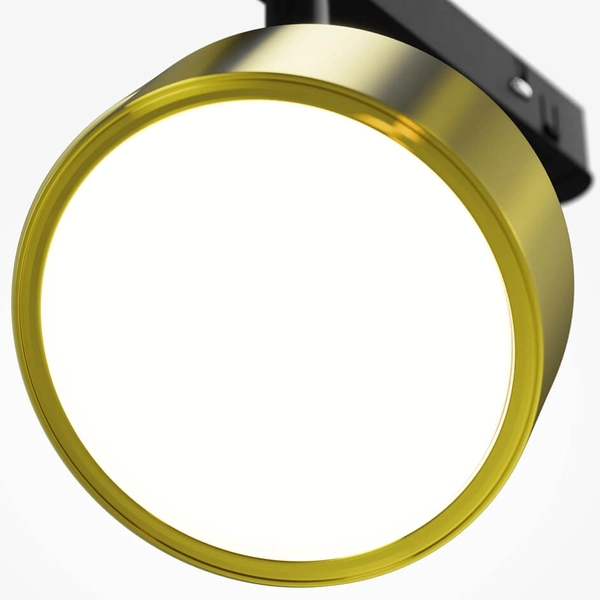 Szynowa magnetyczna lampa Rado TR040-2-18W3K-BBS LED 18W 3000K ścieżka świetlna mosiądz