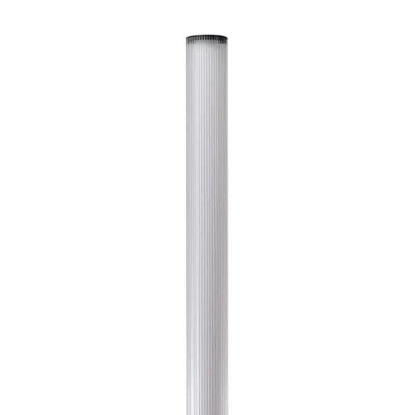 Słupek zewnętrzny minimalistyczny ogrodowy EBRO LED 32W 3000K IP65 AZ6768 czarny aluminiowy