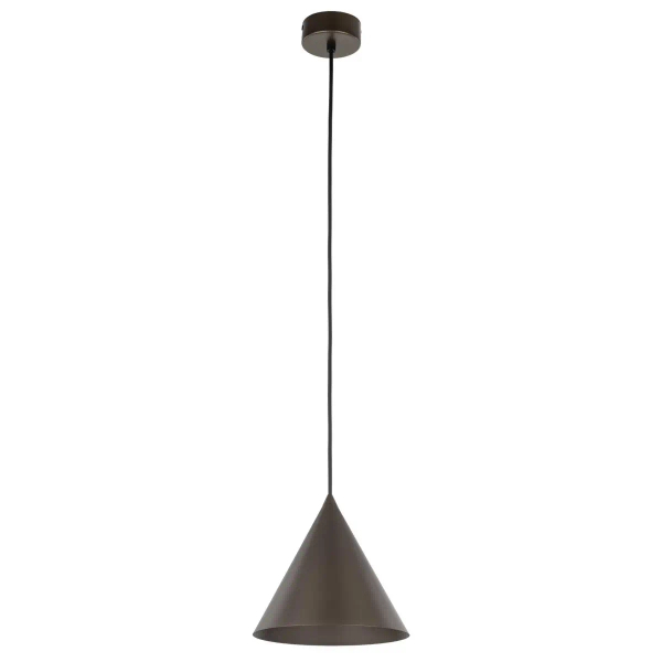 Zwieszana lampa salonowa CONO 10073 trójkątna brązowy