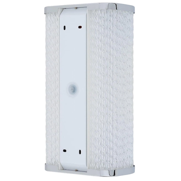 Kinkiet Palmas 10729 LED 15W 4000K IP44 szklany chrom transparentny