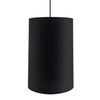 Wisząca lampa Lamego 5189 Shilo tuba materiałowa do kuchni czarna