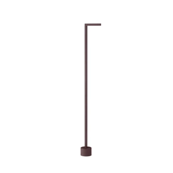 Stojąca lampa na taras BERENDA LE75142 LED 5W 3000K IP65 rdzawy