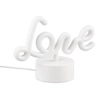 Stołowa lampa love Amor R55931101 LED 1W USB różowy biały