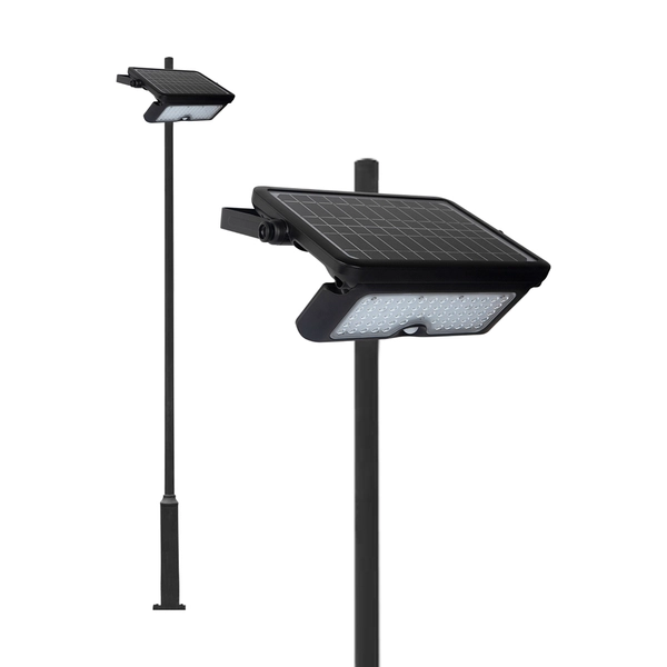 Lampa elewacyjna Epad EKO9083 Ekolight LED 10W 4000K solarna IP65 czarny
