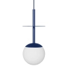 Okrągła lampa sufitowa do jadalni PLAAT A PLA11313P0 granatowy