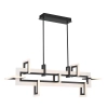 Metalowa lampa wisząca Inizio QN-INIZIO-LP-M-BK LED 86W 3000K czarny
