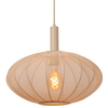 Naturalna lampa wisząca Corina 03447/52/38 tkanina beżowa