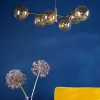 Lampa molekułowa wisząca Vignette VIG0645-11 kule szampańskie mosiądz