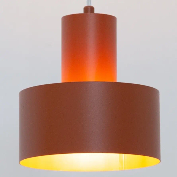 Wisząca lampa Rif S 41182 nad wyspę do jadalni ceglana