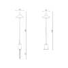 Lampa stojąca ogrodowa Brezza ABR-SOB-6W LED 6W IP65 słupek czarny