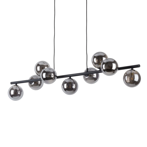 Wisząca lampa kulista ESTERA 5667 TK Lighting molekuły czarne grafit