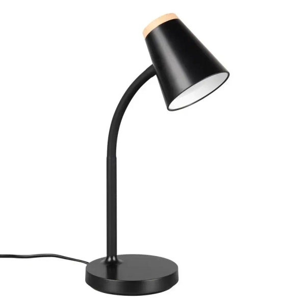 Lampka biurkowa PONGO R55831102 LED 4,5W 3000K z regulacją czarny