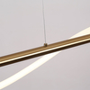 Wisząca lampa nad stół Meleca LP-2345/1P S GD CCT LED 24W 4000K złota