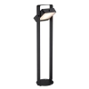 Regulowany słupek solarny Saulio 2518268003 LED 4,45W 3000K IP44 czarny