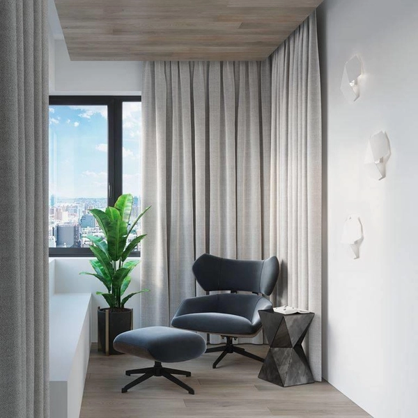 Kinkiet LAMPA ścienna SL.0424 geometryczna OPRAWA metalowa biała