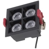Podtynkowa lampa sufitowa Midi 10064 Nowodvorski LED 16W 4000K czarna