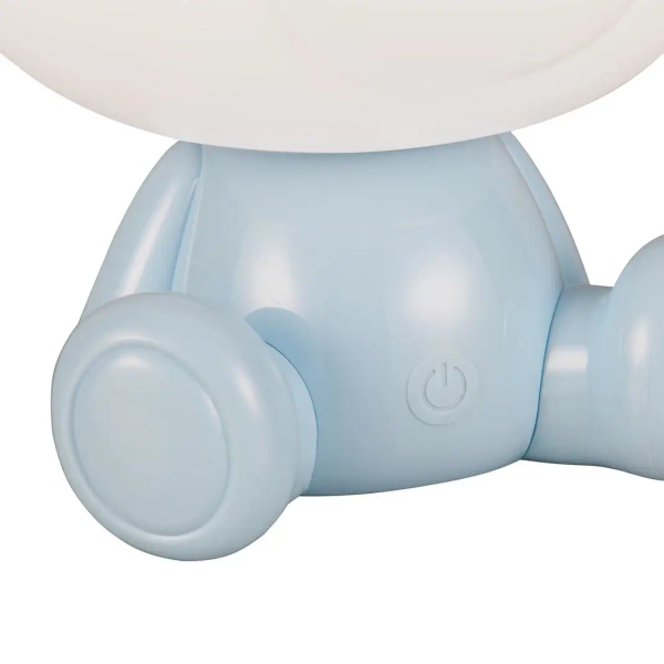 Stołowa lampka dziecięca żabka HOPPER R57971112 LED 0,3W 3000K niebieski
