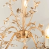 Lampa wisząca na łańcuchu Lullaby LULLABY-5CR złoty kremowy