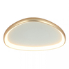 Ledowa sufitowa lampa 23091 LED 39W 3000K do salonu owalna złoty