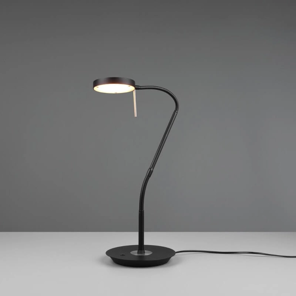 Stołowa lampka do sypialni MONZA 523310132 LED 12W 2300-4000K czarna
