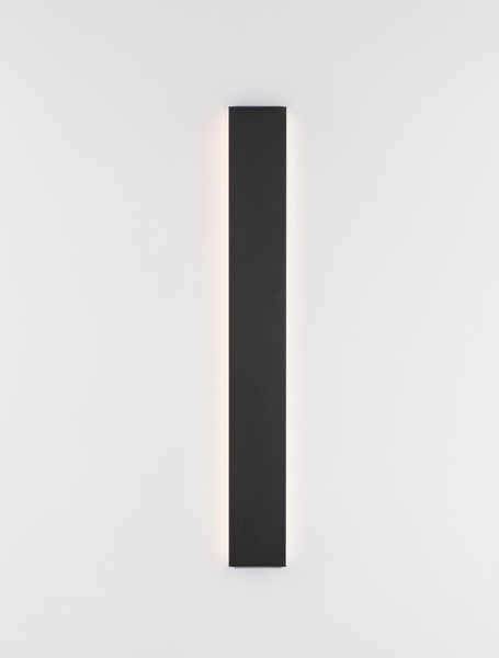 Prostokątna lampa ścienna Durango LE42852 Luces Exclusivas LED 22W 3000K czarna
