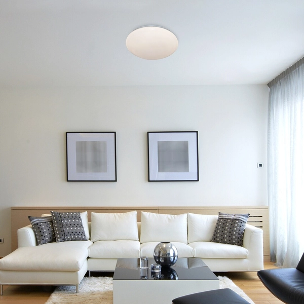 Plafon LED Lucas 71132 Rabalux 12W 4000K do salonu okrągły IP44 biały