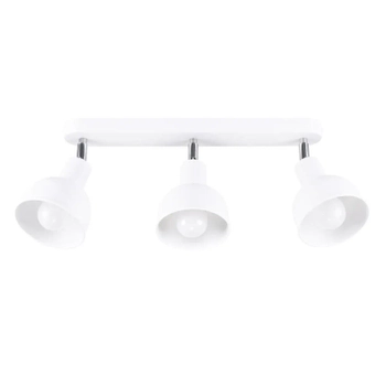 Potrójny plafon Elba SL.1315 Sollux z regulacją geometryczny biały