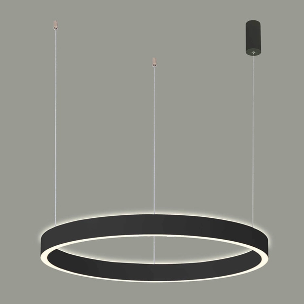 Lampa zwisająca Brasco PND-56215D-080RPP-BK-3KS4K-TRDIMM Italux LED 80W 3000-4000K czarny