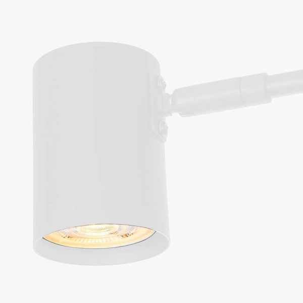 Sufitowa lampa SNOW LP-731/6P WH Light Prestige regulowana do salonu biała