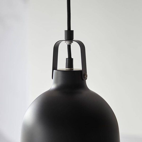 Wisząca lampa nad stół Lazenby 98424 do jadalni czarny ceglany