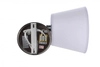 Loftowa lampa ścienna Zyta AZ1533 Azzardo kinkiet z regulacją biała chrom