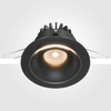 Lampa wpuszczana Yin DL031-L12W3K-D-B Maytoni LED 12W 3000K punktowa czarna