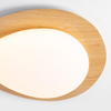 Lampa sufitowa do jadalni ISIDRO LE44417 LED 29W 3000K plate drewniana biała