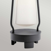 Latarenka do ogrodu KL-LYNDON-BT-A-BK Kichler LED 3W głośnik Bluetooth czarny