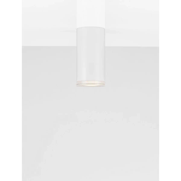 Minimalistyczna lampa sufitowa ZENFARO LE45673 do pokoju biała