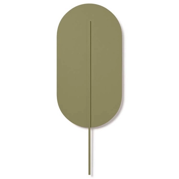 Naścienna lampa do jadalni Rokke RKK214140 metalowa oliwkowa