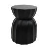 Stolik do nowoczesnych salonów ROLLING MM001501100314 czarny drewniany 35cm